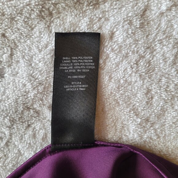 Babaton Cowl Neck Cami Top Women Small Dewberry 90s Minimalist Glam Girl - Picture 5 of 5